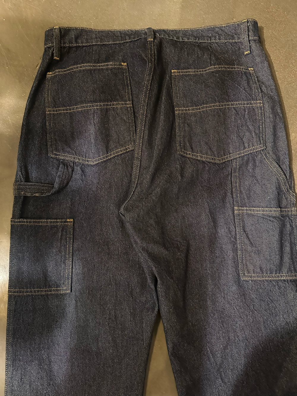 NWOT Women’s NSF Patchwork Utility Wide Leg Jeans - Size 29 - Indigo Rinse - Picture 7 of 15